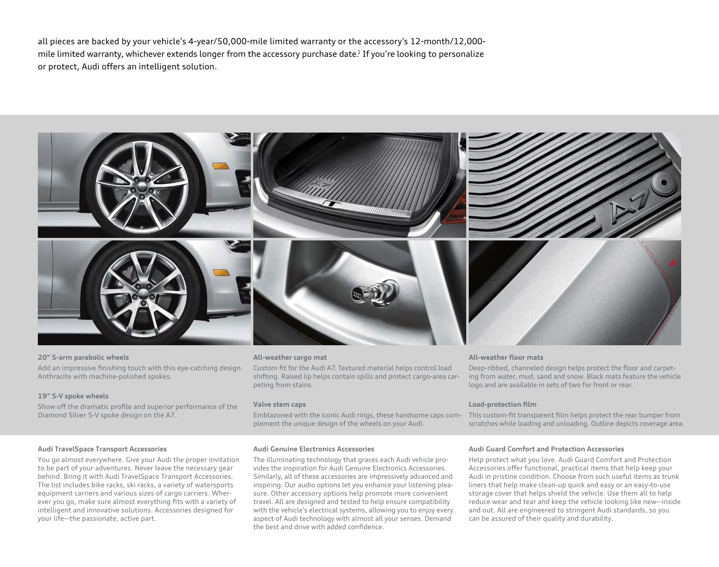 2014 Audi A7 Brochure Page 46
